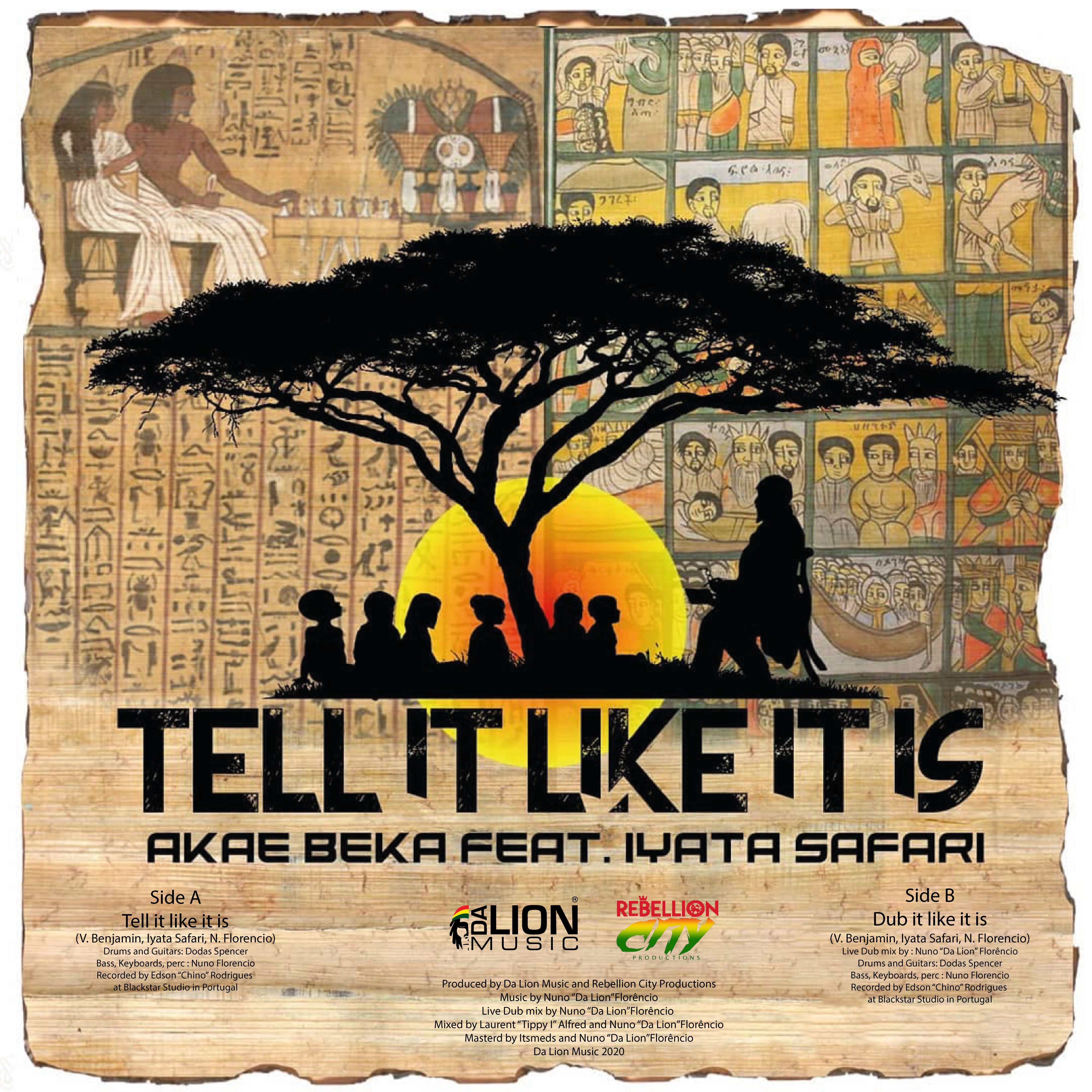 Tell it like it is (Single) - Back