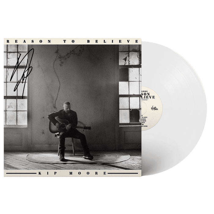 Vinyl - Kip Moore - Reason To Believe - Signed Store Exclusive White LP