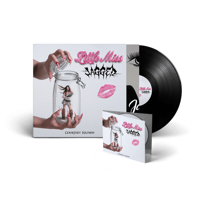 Vinyl - Courtney Hadwin - LITTLE MISS JAGGED  (Full Pack : Vinyl & CD)