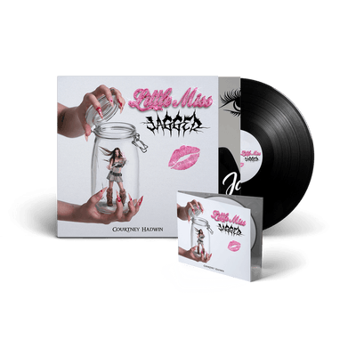 Vinyl - Courtney Hadwin - LITTLE MISS JAGGED  (Full Pack : Vinyl & CD)