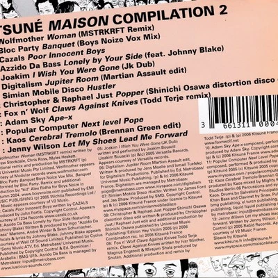Cd - Various Artists - Kitsuné Maison 2 (CD) - Diggers Factory