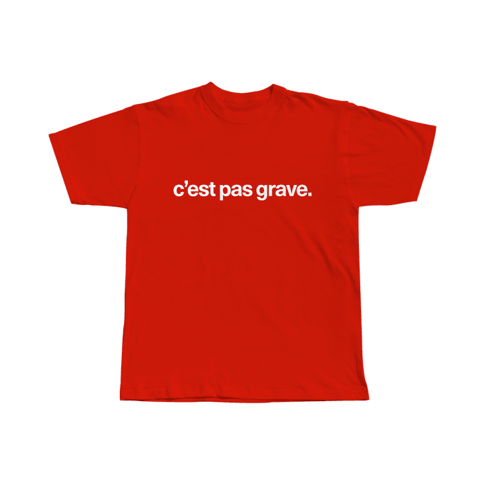 Merch - Gildaa - tee shirt "c'est pas grave"