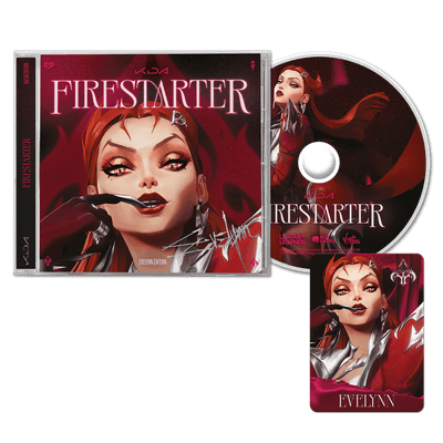 Cd - K/DA - FIRESTARTER CD (Evelynn Edition)