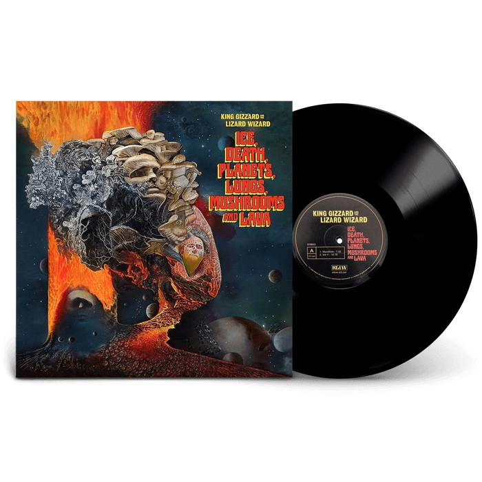 Vinyl - King Gizzard and the Lizard Wizard - Ice, Death, Planets, Lungs, Mushrooms and Lava