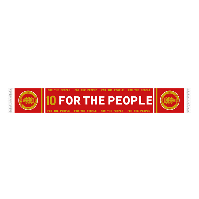 Merch - Jamie Webster - 10 For The People Scarf