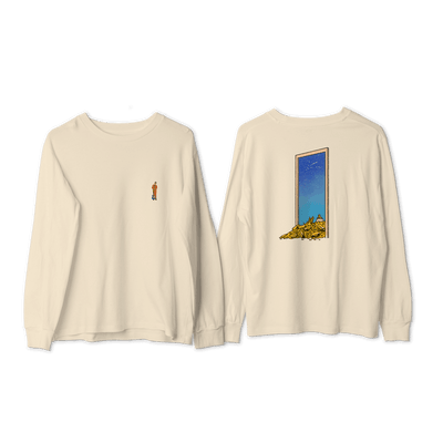 Merch - Cory Wong - Album Long Sleeve T-Shirt (Cream)