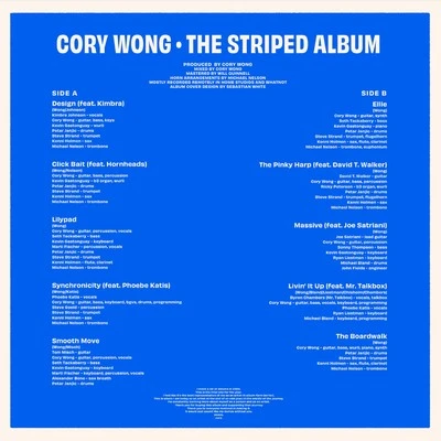 Cory Wong『The Striped Album』自主流通LP Vinyl - Cory Wong - The Striped Album - Diggers Factory