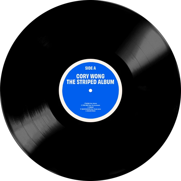 Cory Wong『The Striped Album』自主流通LP preview_m.png