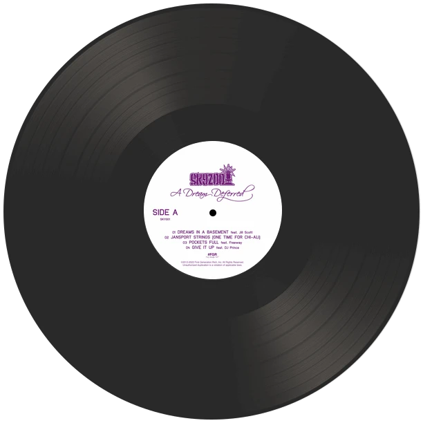 Vinyl - Skyzoo - A Dream Deferred - 10th Anniversary - Diggers Factory