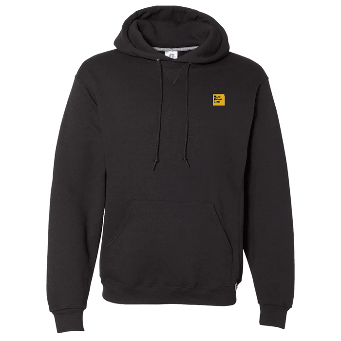 Hoodie - Mac Demarco - MRL LOGO EMBROIDERED BLACK HOODIE