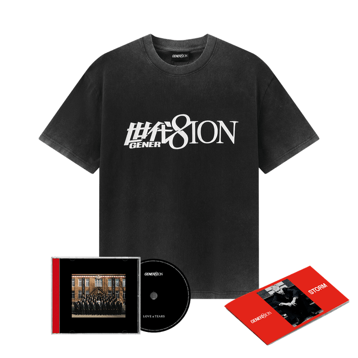 Bundle - GENER8ION - Love & Tears - CD + Tee + Storm Fanzine Bundle