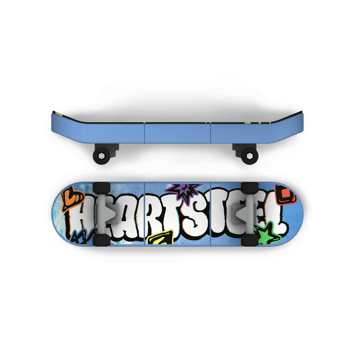 Merch - HEARTSTEEL - "Live My Life" Skateboard USB