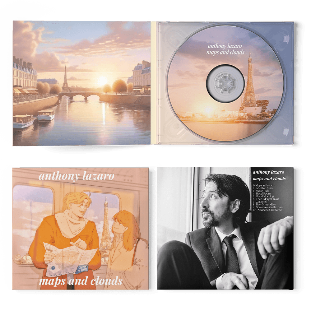 Bundle - Anthony Lazaro - Maps and Clouds - Pack (Vinyl + Digipack) (hover)