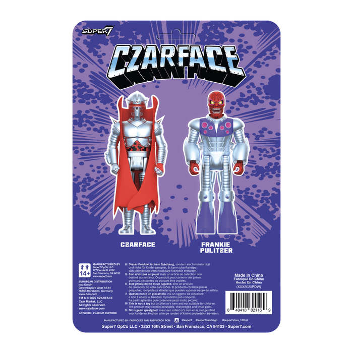Merch - Czarface - Czarface ReAction Figures - Czarface & Frankie Pulitzer 2-Pack (hover)
