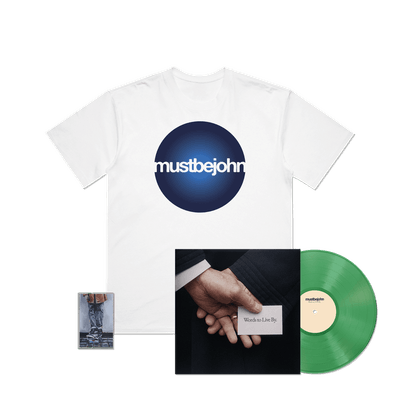 Bundle - mustbejohn - Words to Live By - LP + Tape + Tee Bundle