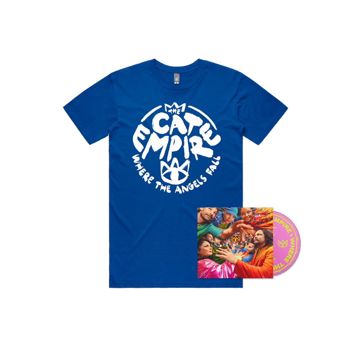 Cd - The Cat Empire - Where The Angels Fall CD + Tee Bundle [w/ Blue Tee]