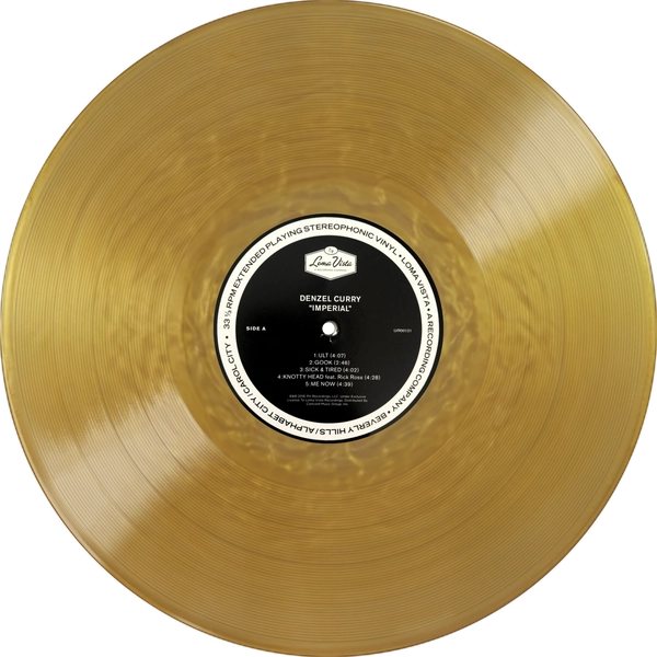 Denzel Curry Imperial レコード DENZEL CURRY / IMPERIAL (GOLD VINYL) / LP | Record CD Online