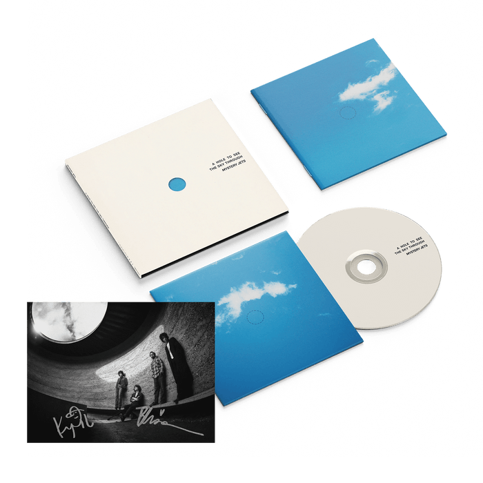 Bundle - Mystery Jets - A Hole To See The Sky Through - CD (w/ Exclusive Signed Art Card)