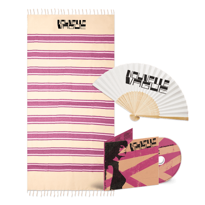 Bundle - Nouvelle Vague - A Date with Depeche Mode - CD + Fouta + Eventail Bundle