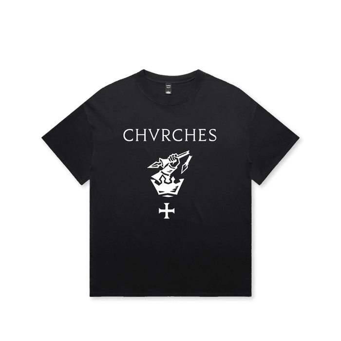 Merch - CHVRCHES - All The King's Men Icon Tee White