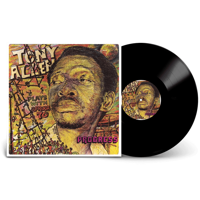 Vinyl - TONY ALLEN PLAYS WITH AFRIKA 70 - Progress