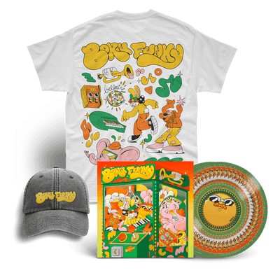 Bundle - Bellaire - Born Funky Deluxe LP + White Tee + Grey Cap- Bundle