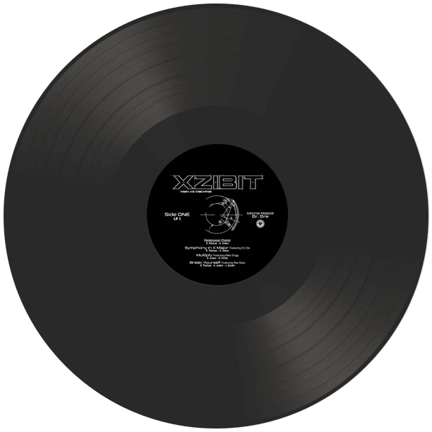 Vinyl - Xzibit - Man Vs Machine [Full Pack - Black