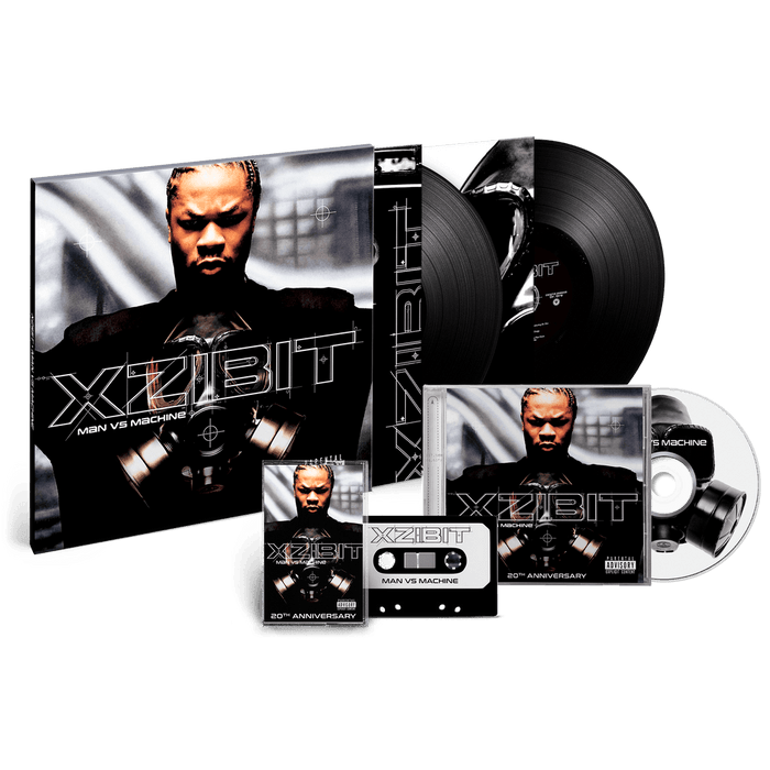 Vinyl - Xzibit - Man Vs Machine [Full Pack - Black] - Diggers Factory