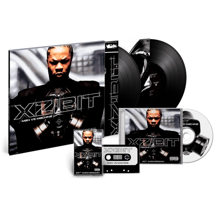 Vinyl - Xzibit - Man Vs Machine [Full Pack - Black] - Diggers Factory