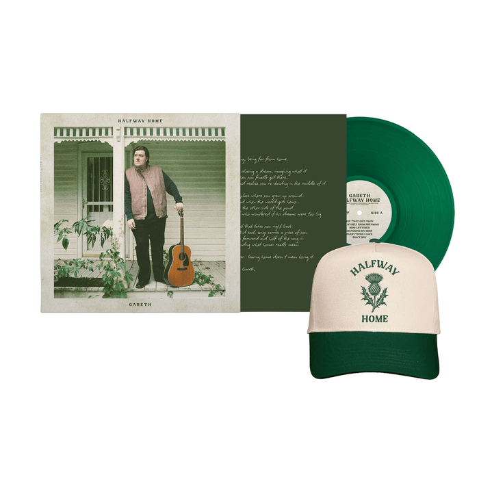 Bundle - Gareth - Halfway Home - Signed LP + Exclusive Cap Bundle