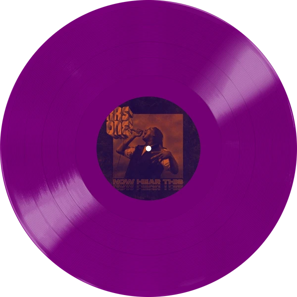 Vinyl - KRS-One - Now Hear This (Black Waxday 2019 - Purple Vinyl