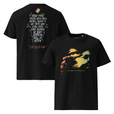 Merch - Kabaka Pyramid - Rebel Music – The Lyrics Tape Tee