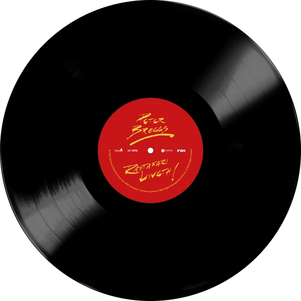 Vinyl - Peter Broggs - Rastafari Liveth - Diggers Factory