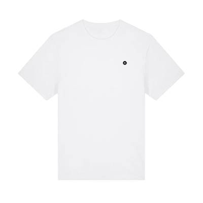 Merch - DF Essentials Collection - White logo t-shirt