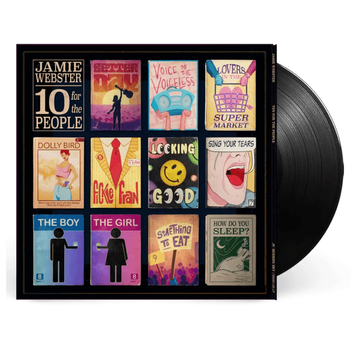 Vinyl - Jamie Webster - 10 For The People: Alt-Artwork Vinyl LP (hover)