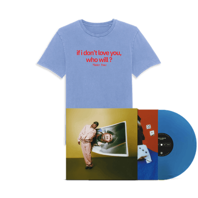 Bundle - Master Peace - if i don't love you, who will ? (Heartbreak Blue  LP & T Shirt)