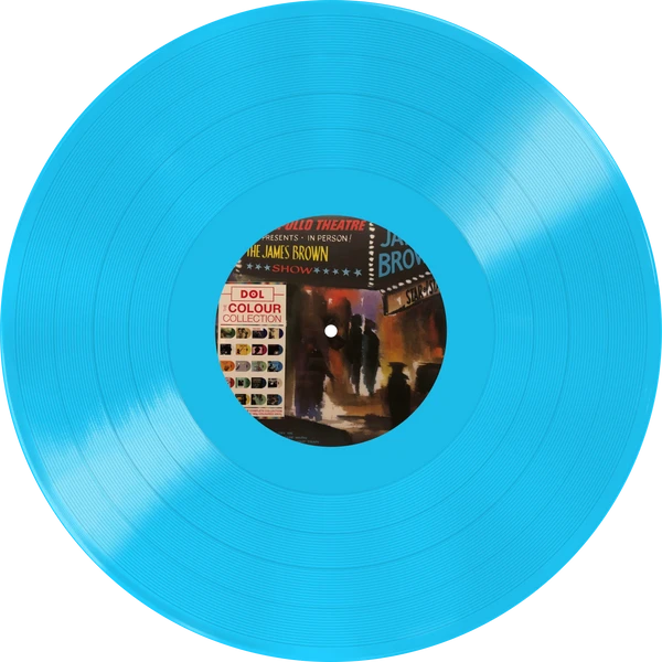 Vinyl - James Brown - Live At The Apollo (Cyan Blue Vinyl