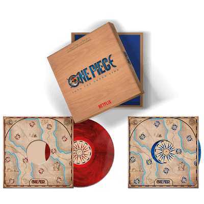 Vinyl - One Piece: Into the Grand Line (Soundtrack from the Netflix Series) - 2LP Deluxe Boxset (Red & Blue Marble Vinyl)