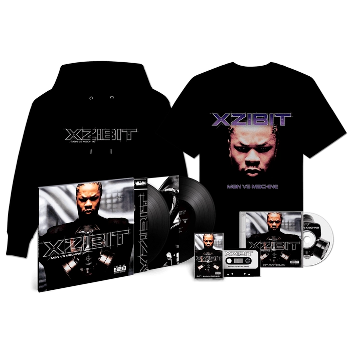 Merch - Xzibit - Man Vs Machine [Full Merch Pack - Black