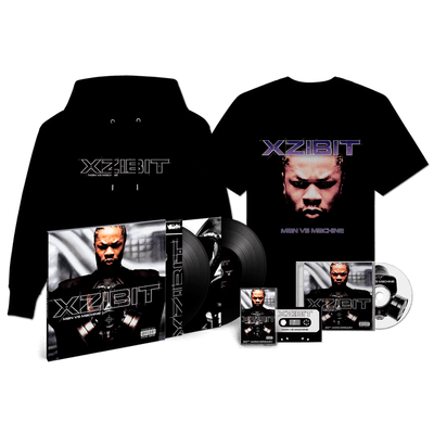 Merch - Xzibit - Man Vs Machine [Full Merch Pack - Black] 