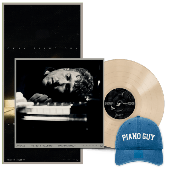 JP Saxe — Okay Piano Guy : D2C Exclusive Vinyl & Hat