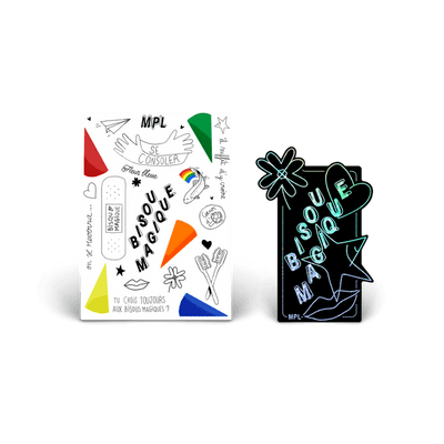 Bundle - MPL - STICKER + TATTOOS - Bisou magique