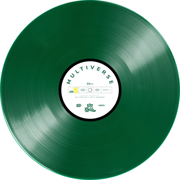 Vinyl - Wiz Khalifa - Multiverse [Transparent Green - Limited