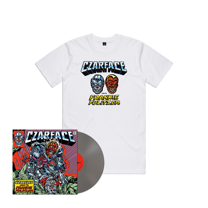 Bundle - Czarface - Czarface Meets Frankie Pulitzer (D2C Exclusive LP) + CZFP White T-Shirt Fanpack