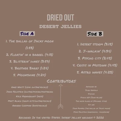 Vinyl - Desert jellies - Dried out - Diggers Factory