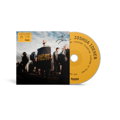 Cd - Joshua Idehen - I know you're hurting, everyone is hurting, everyone is trying, you have got to try - Exclusive Signed CD