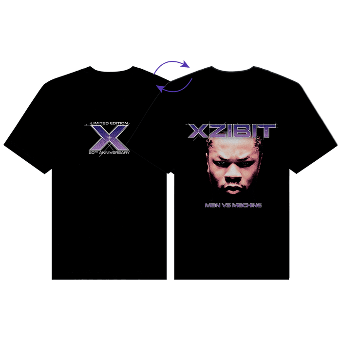 Merch - Xzibit - Man Vs Machine [Official T-Shirt] - Diggers Factory