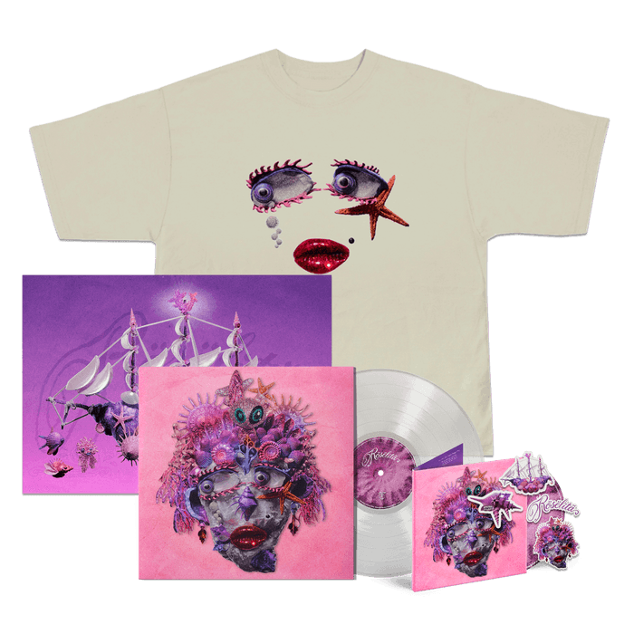 Bundle - 55ASKY - RÖSËLITÄ (SUPER PACK : VINYLE + CD + TEE SHIRT BEIGE + STICKERS + AFFICHE)